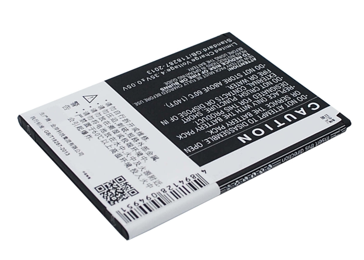3,8V, Li-ion, 1800mAh, batterie de smartphone compatible avec Tcl, Tli018fh, J706t, P306c, 6,84Wh Mobile, Smartphone Cameron Sino Technology Limited (Smartphone)