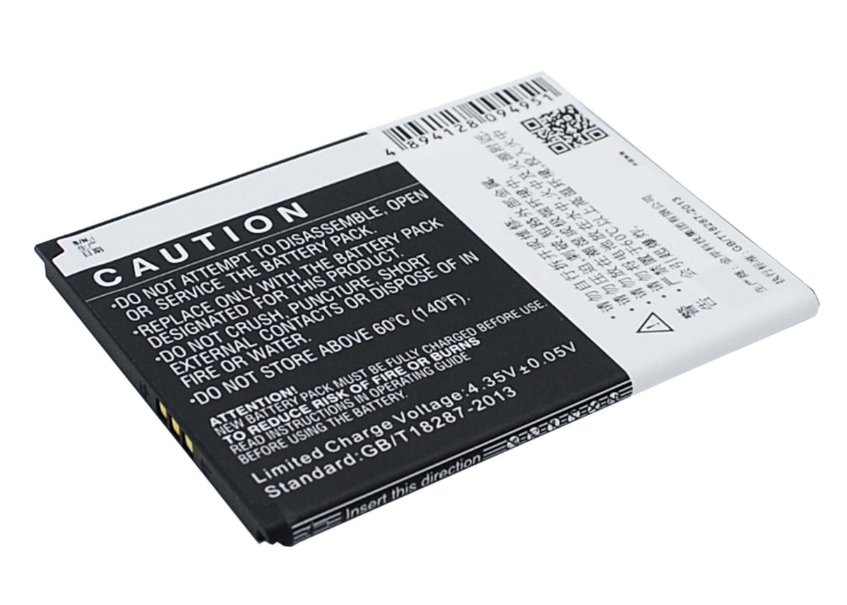 3,8V, Li-ion, 1800mAh, batterie de smartphone compatible avec Tcl, Tli018fh, J706t, P306c, 6,84Wh Mobile, Smartphone Cameron Sino Technology Limited (Smartphone)