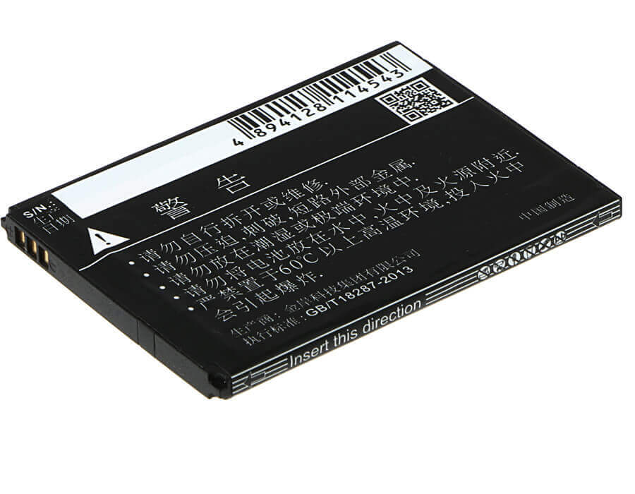 3.8V, Li-Polymer, 2300mAh, batterie pour smartphone convient à Tcl, Tlp020ld, P307l, P308l, 8.74Wh Mobile, Smartphone Cameron Sino Technology Limited (Smartphone)
