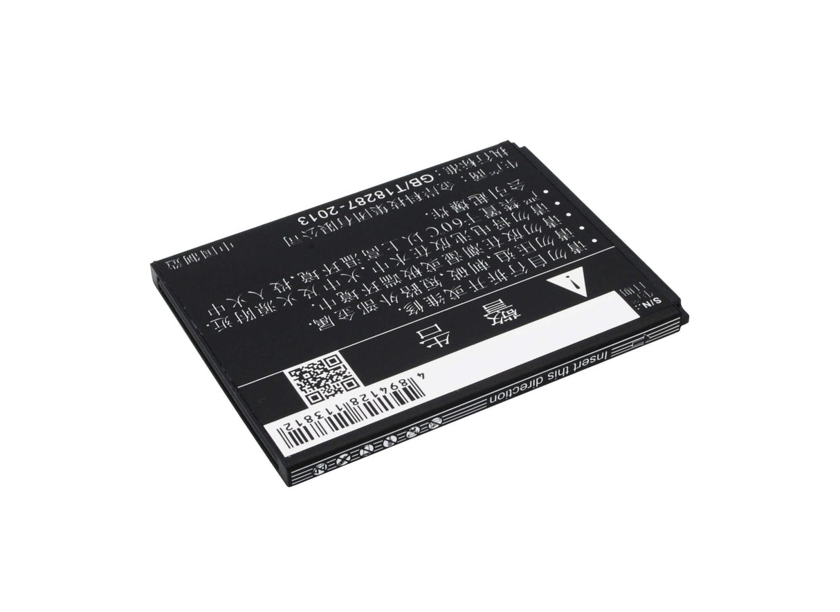 3,7V, Li-ion, 1500mAh, batterie de smartphone compatible avec Tcl, Tli016b9, P332u, P335m, 5,55Wh Mobile, Smartphone Cameron Sino Technology Limited (Suspendu)