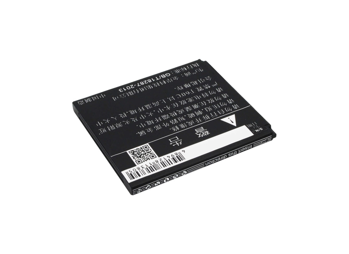 3.7V, Li-Polymer, 1700mAh, batterie de smartphone compatible avec Tcl, Tlp017bd, P516l, 6.29Wh Mobile, SmartPhone Cameron Sino Technology Limited (Suspendu)
