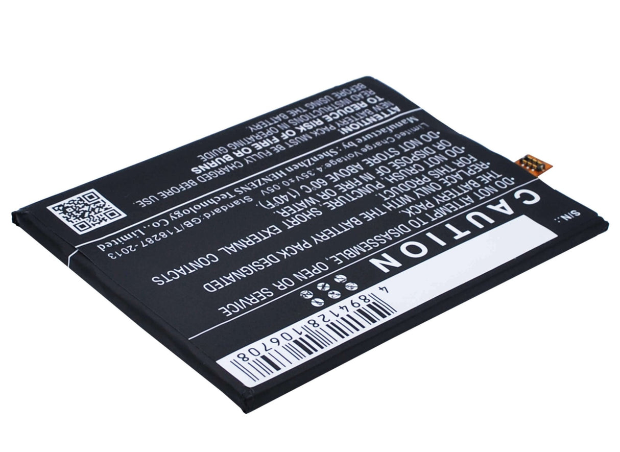 3,8V, Li-Polymer, 3300mAh, batterie pour smartphone compatible avec Umi, Tcl, Alcatel, Li3834t43p6h886740, One Touch Flash Plus, Ot-7054, 12,54Wh Mobile, Smartphone Cameron Sino Technology Limited (Smartphone)