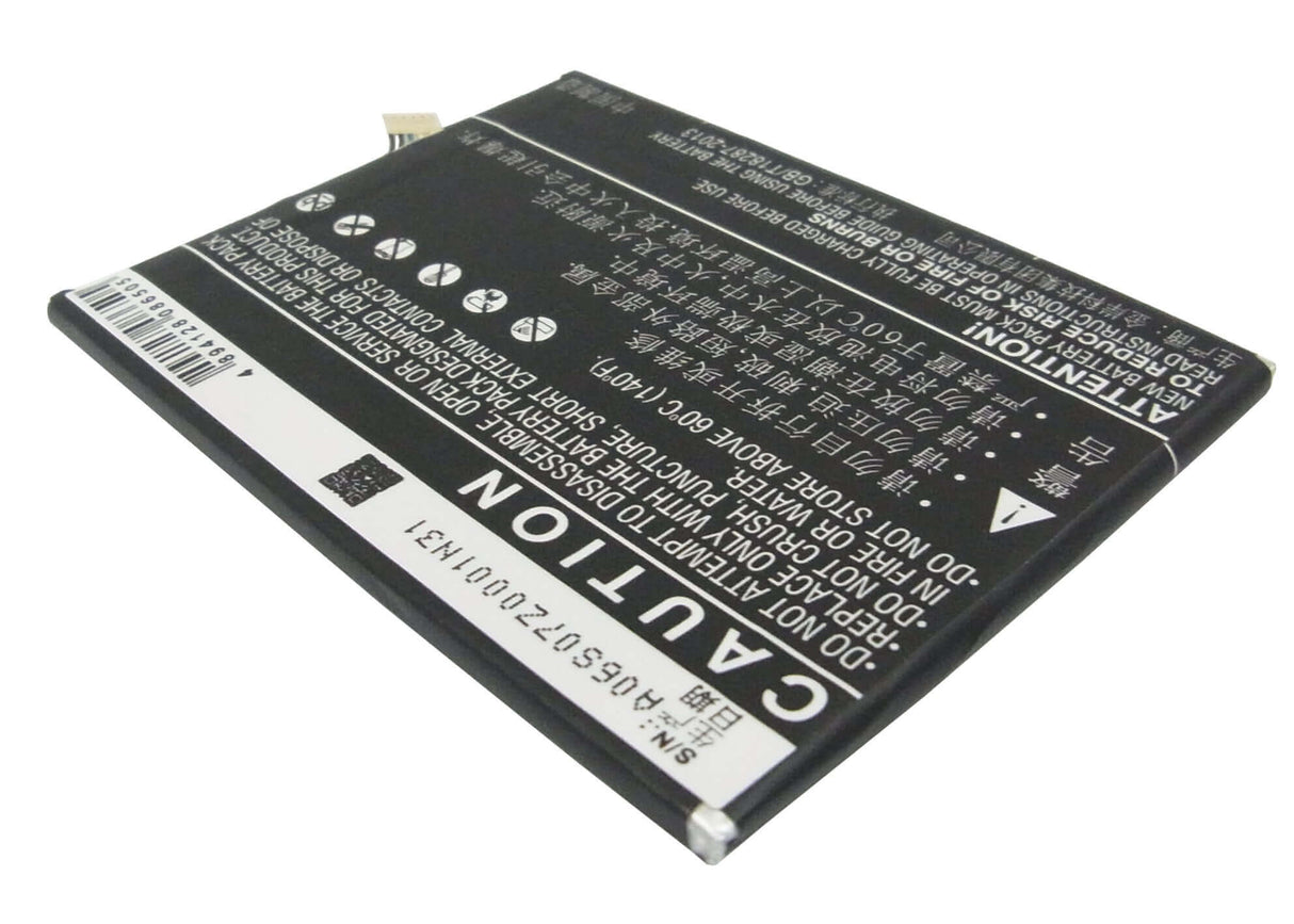 3,8V, Li-Polymère, 3200mAh, batterie de smartphone compatible avec Tcl, Tlis600, One Touch Flash, Ot-6042, 12,16Wh Mobile, SmartPhone Cameron Sino Technology Limited (Suspendu)