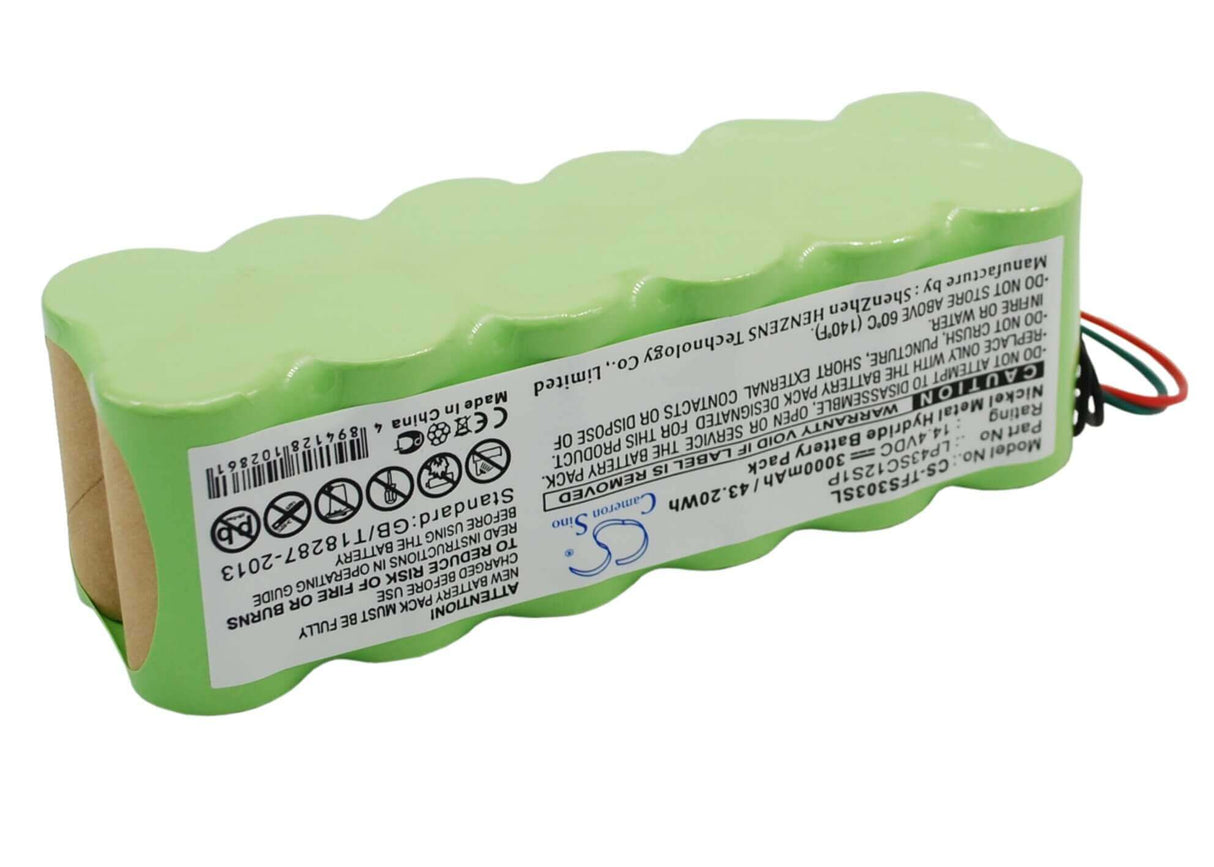 14.4V, Ni-MH, 3000mAh, Equipment battery fits Tektronix, 146-0112-00, 965, Dsp 78-8097-5058-7, 43.2Wh Equipment, Survey, Test Cameron Sino Technology Limited