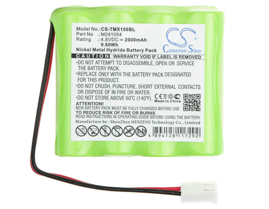 Crane Remote Battery For Teleradio, Li-tx-mn6, Li-tx-md10 4.8v, 2000mah - 9.60wh Crane Remote Control Cameron Sino Technology Limited