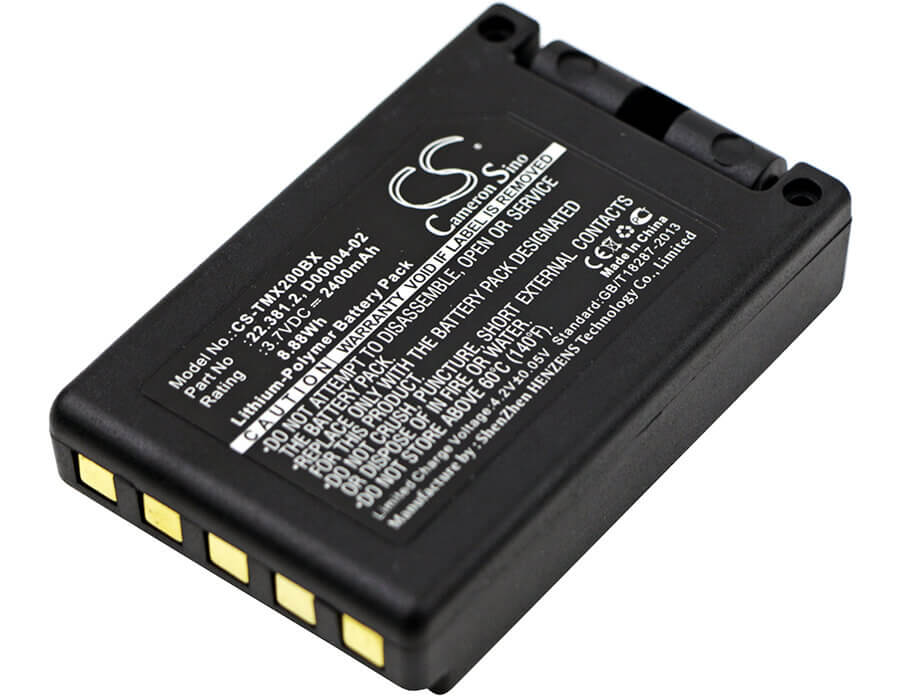 Batterie de grue pour Teleradio, Tg-txmnl, Émetteur Télé Radio Tg-txmnl 3.7v, 2400mah - 8.88wh Télécommande de grue Cameron Sino Technology Limited