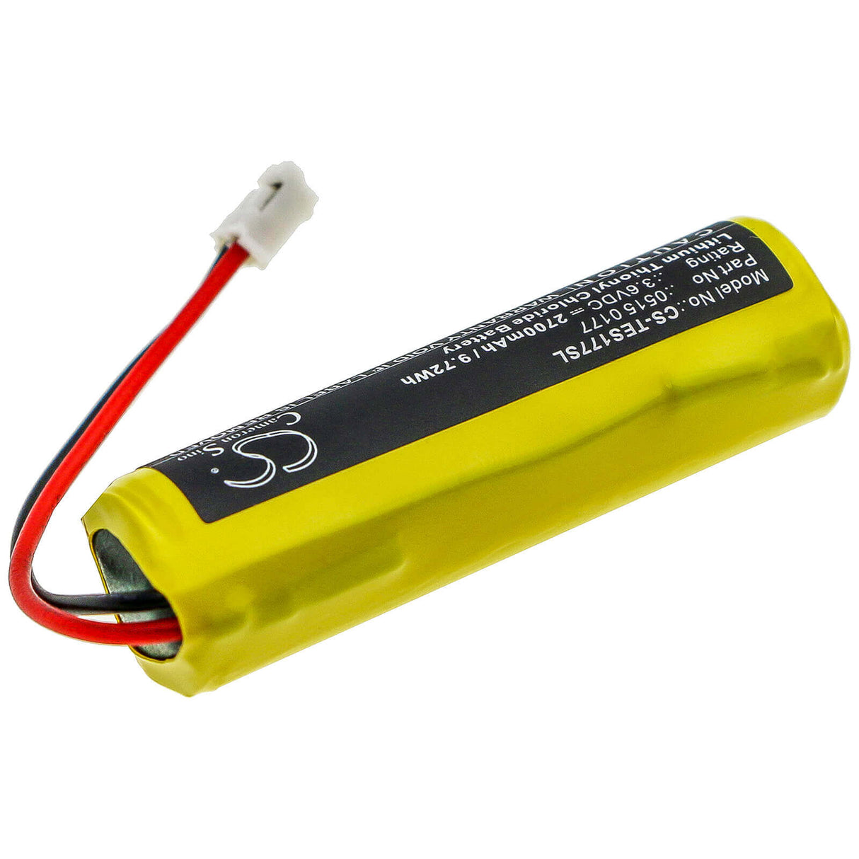 PLC Battery for Testo, 175-t1, 175-t2, 177 Loggers 3.6v, 2700mah - 9.72wh PLC Cameron Sino Technology Limited