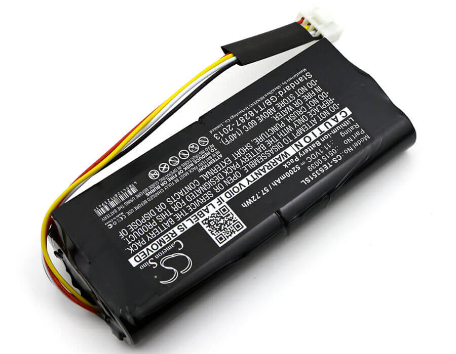 11.1V, Li-ion, 5200mAh, Equipment battery fits Testo, 0515 0039, 350 GAS Analyzer, 350k Analyzer, 57.72Wh Equipment, Survey, Test Cameron Sino Technology Limited