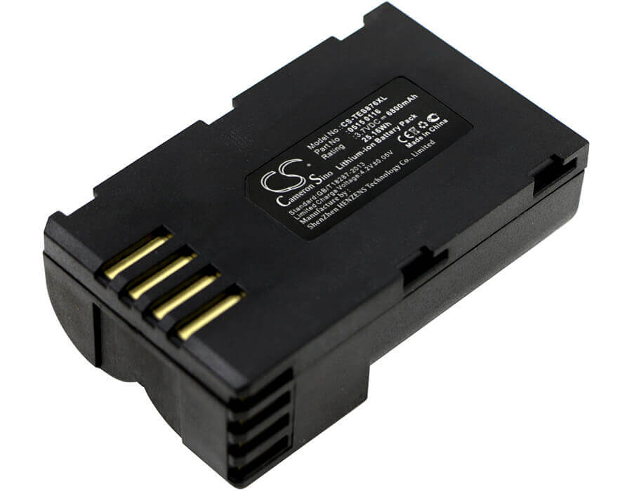 3.7V, Li-ion, 6800mAh, Equipment battery fits Testo, 0515 0116, 876, 25.16Wh Equipment, Survey, Test Cameron Sino Technology Limited