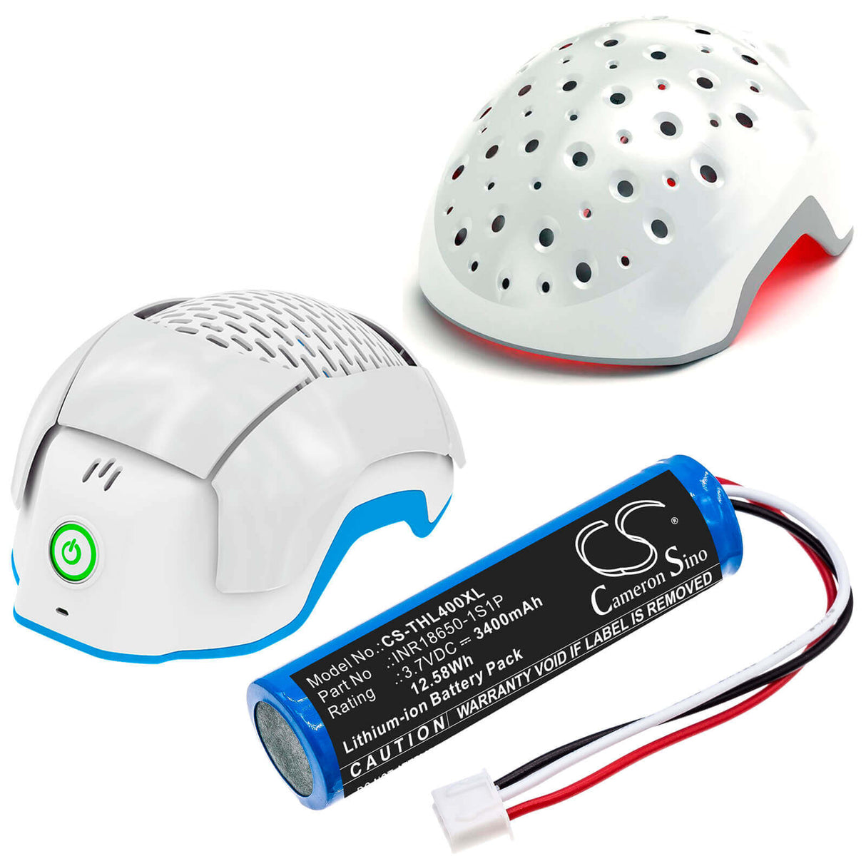 3400mAh Personal care battery For Theradome, Lh40, Lh80, Lh80 3.7v, 12.58wh Personal Care Cameron Sino Technology Limited