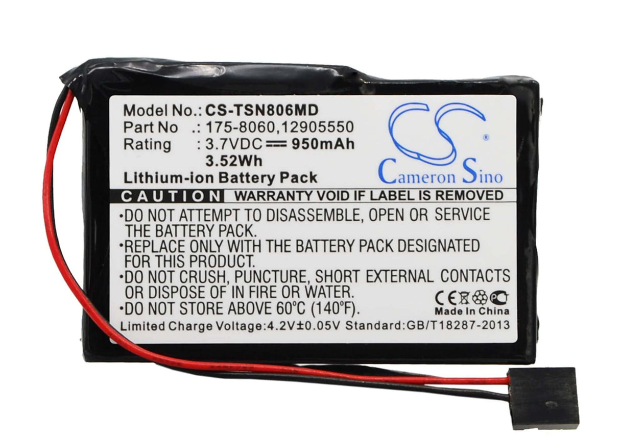 3.7V, Li-ion, 950mAh, Medical battery fits Finnpipette, Thermo Scientific, 12905550, Multichannel Pipettes, Novus Single, 3.52Wh Medical Cameron Sino Technology Limited (Medical)