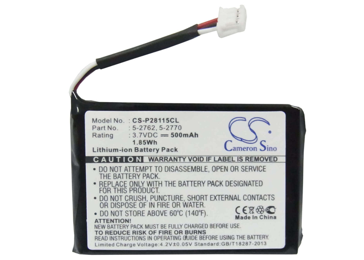 3,7V, Li-ion, 500mAh, batterie de téléphone sans fil compatible avec Alcatel, Bt, Swissvoice, Ge, Philips, Thomson, Grundig, 314961, 28106fe1, 28115fe1-a, 1,85Wh Téléphone sans fil Cameron Sino Technology Limited (Téléphone sans fil)