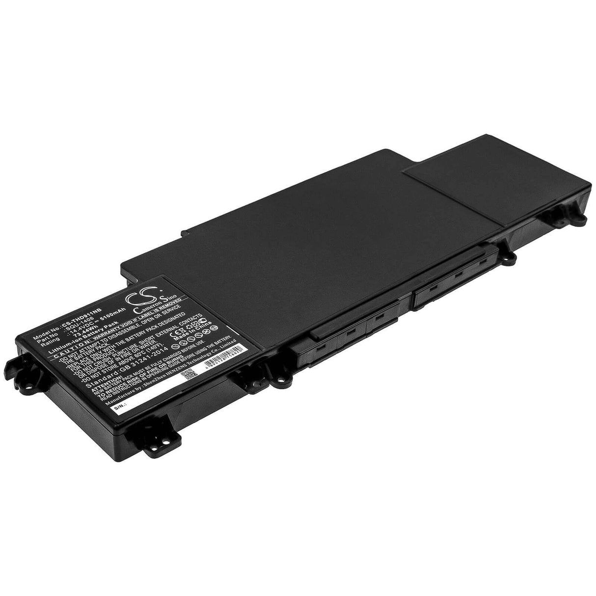 Battery For Thunderobot, 911 Turbo, 911-e1, 911-e1a 14.4v, 5100mah - 73.44wh Notebook, Laptop Cameron Sino Technology Limited