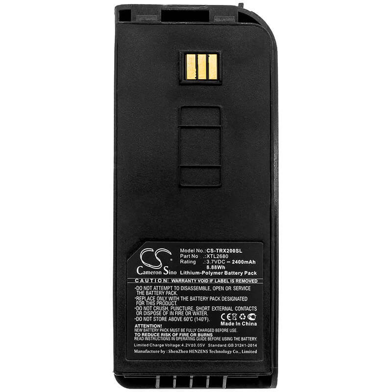 3,7V, Li-Polymère, 2400mAh, Batterie de téléphone satellite compatible avec Thuraya, XTP3000, Iklt06781, Xt-lite, 8,88Wh Téléphone satellite Cameron Sino Technology Limited