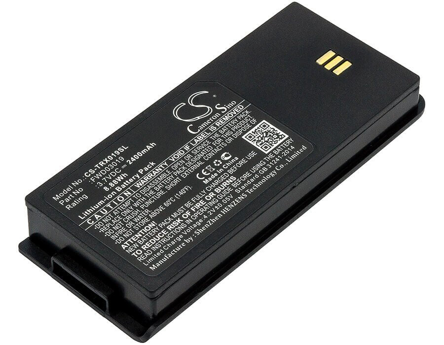 3.7V, Li-ion, 2400mAh, Satellite Phone battery fits Thuraya, Fwd03019, Xt, Xt Dual, 8.88Wh Satellite Phone Cameron Sino Technology Limited
