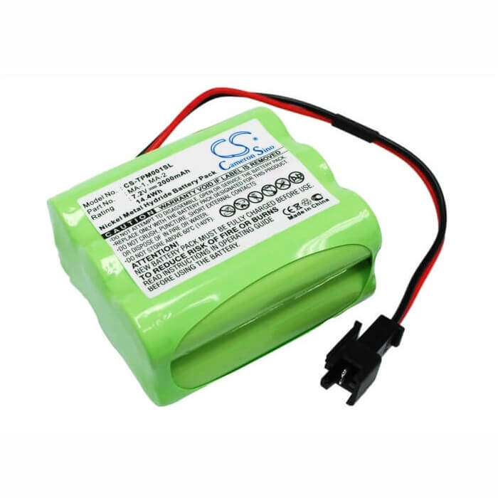 7.2V, Ni-MH, 2000mAh, DAB Digital battery fits Tivoli Audio, Ma-1, Ipal Ma-1, Ipal Ma-2, 14.4Wh DAB Digital Cameron Sino Technology Limited