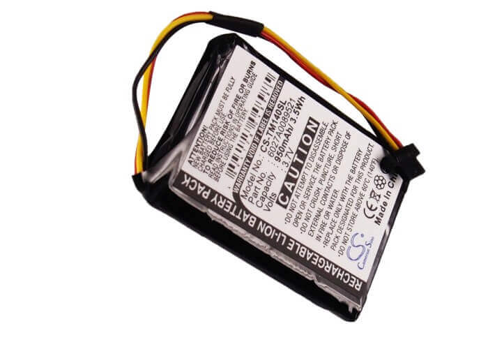 3,7V, Li-ion, 950mAh, batterie GPS compatible avec Tomtom, 6027a0089521, 1ek0.052.02, 4ek0.001.02, 3.52Wh GPS, Navigator Cameron Sino Technology Limited