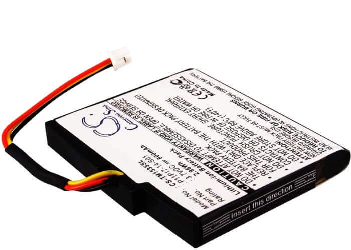 3,7V, Li-ion, 800mAh, batterie GPS compatible avec Tomtom, P11p17-14-s01, 1en5.052.08, Go Live 1535, 2.96Wh GPS, Navigator Cameron Sino Technology Limited