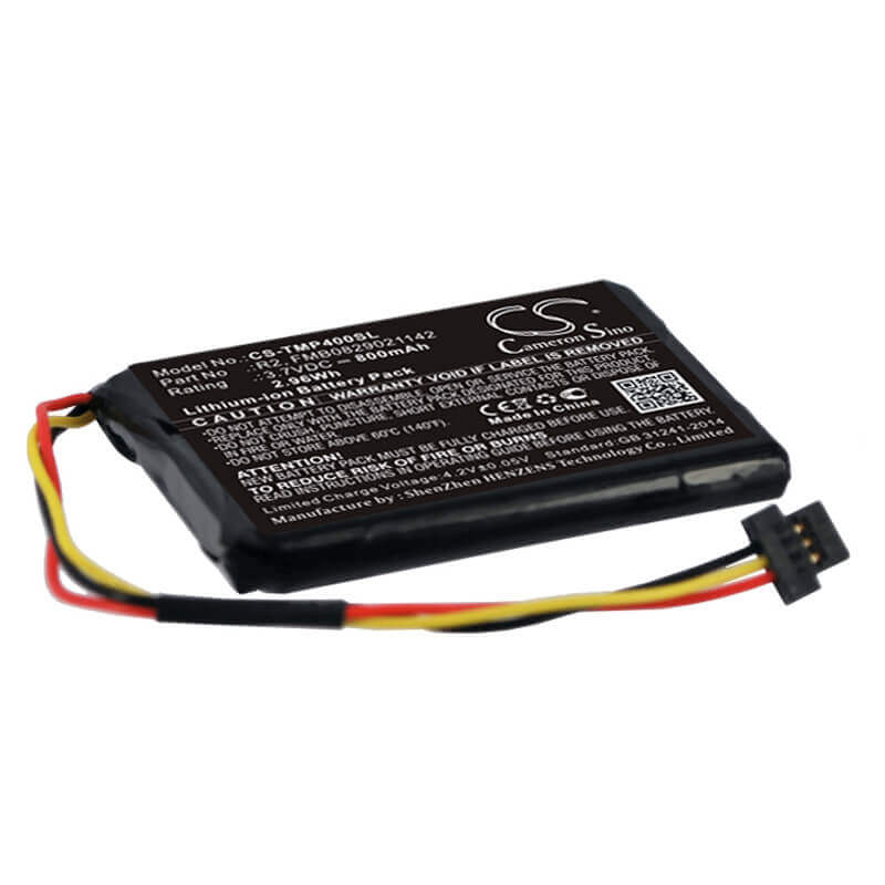 3,7V, Li-ion, 800mAh, batterie GPS compatible avec Tomtom, 6027a0090721, 340s Live Xl, 4eg0.001.08, 2.96Wh GPS, Navigator Cameron Sino Technology Limited