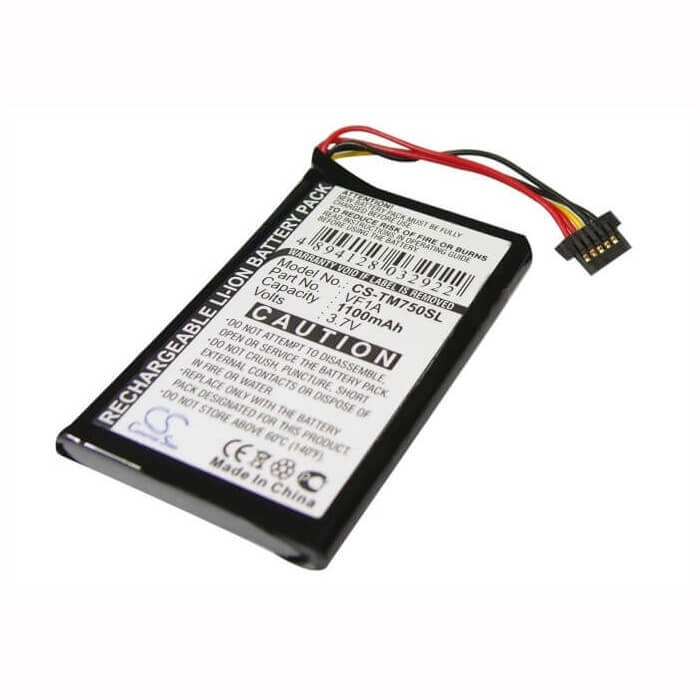 3,7V, Li-ion, 1100mAh, batterie GPS compatible avec Tomtom, Ahl03711012, 4cp0.002.06, Go 740 Live, 4,07Wh GPS, Navigator Cameron Sino Technology Limited