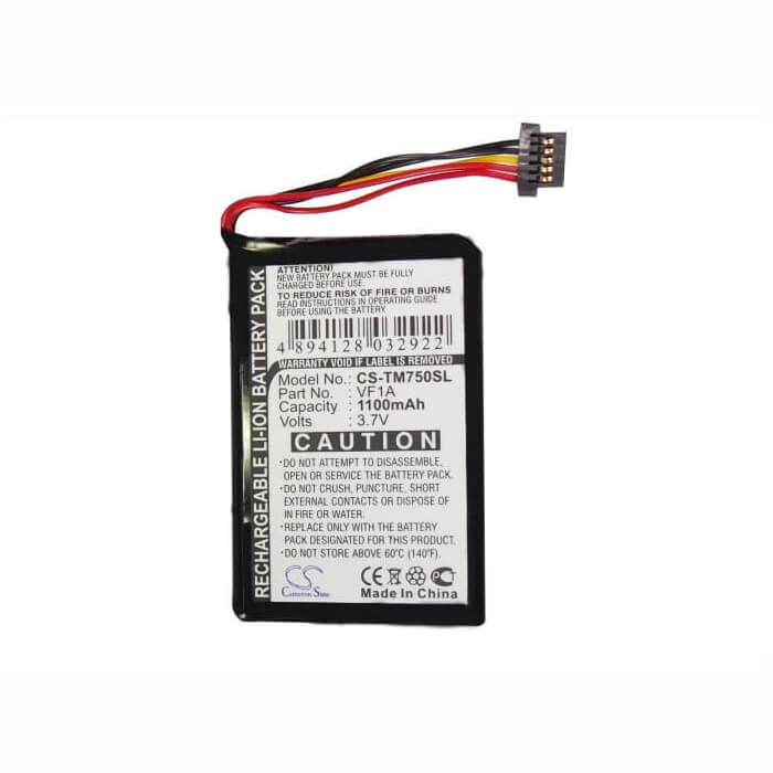 3,7V, Li-ion, 1100mAh, batterie GPS compatible avec Tomtom, Ahl03711012, 4cp0.002.06, Go 740 Live, 4,07Wh GPS, Navigator Cameron Sino Technology Limited