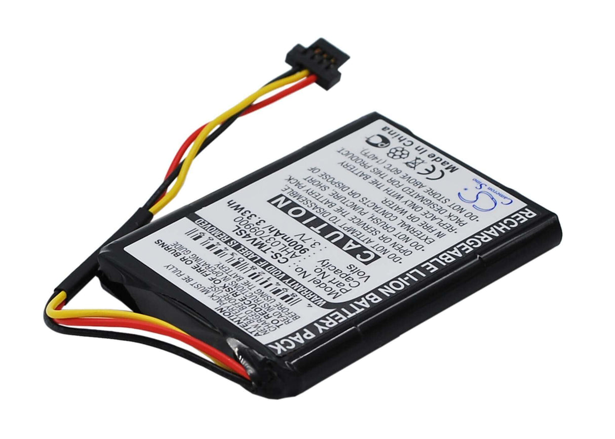 3,7V, Li-ion, 900mAh, batterie GPS compatible avec Tomtom, Ahl03709900, 4ee0.001.22, One V4, 3.33Wh GPS, Navigator Cameron Sino Technology Limited