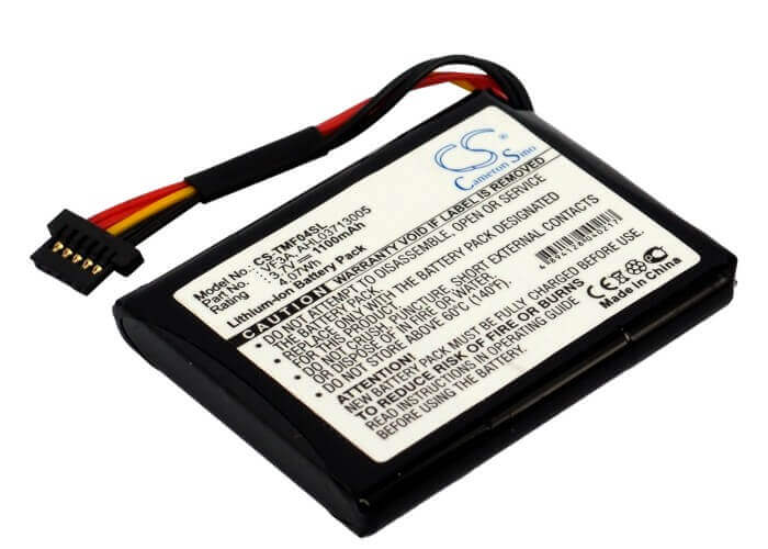 3,7V, Li-ion, 1100mAh, batterie GPS compatible avec Tomtom, Ahl03713005, 4el0.001.01, Xl 340m Live, 4,07Wh GPS, Navigateur Cameron Sino Technology Limited