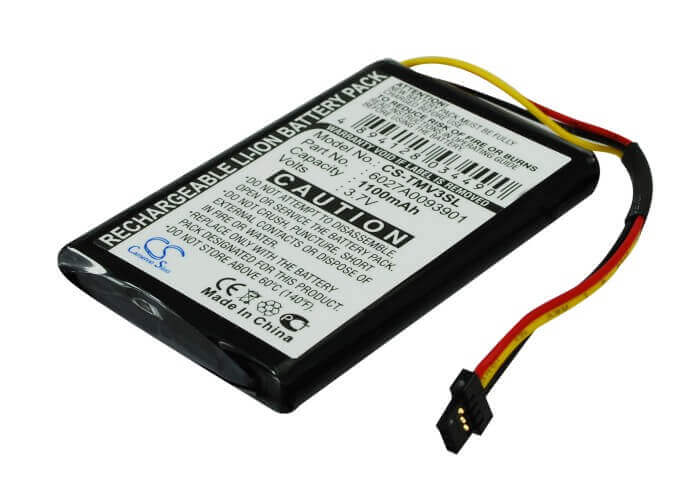 3,7V, Li-ion, 1100mAh, batterie GPS compatible Tomtom, 6027a0093901, 4em0.001.01, N14644, 4.07Wh GPS, Navigateur Cameron Sino Technology Limited