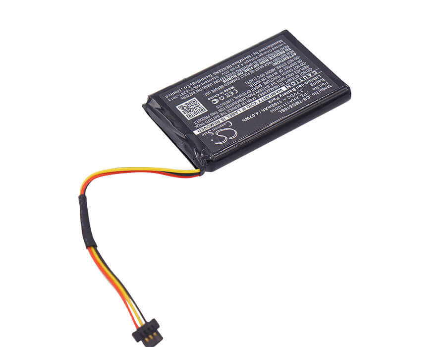 3,7V, Li-ion, 1100mAh, batterie GPS compatible avec Tomtom, Aha11110004, 4fa50, Go 510, 4,07Wh GPS, Navigateur Cameron Sino Technology Limited