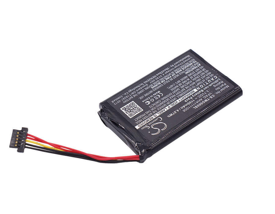 3,7V, Li-ion, 1100mAh, batterie GPS compatible avec Tomtom, Aha11111008, 4fl50, 4fl60, 4,07Wh GPS, Navigator Cameron Sino Technology Limited