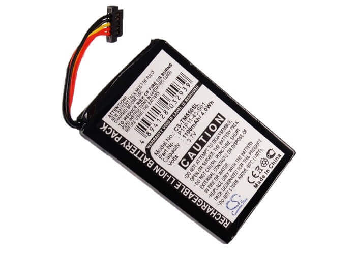 3,7V, Li-ion, 1100mAh, batterie GPS compatible avec Tomtom, P11p11-43-s01, 8cp5.011.11, Go 550 Live, 4,07Wh GPS, Navigator Cameron Sino Technology Limited