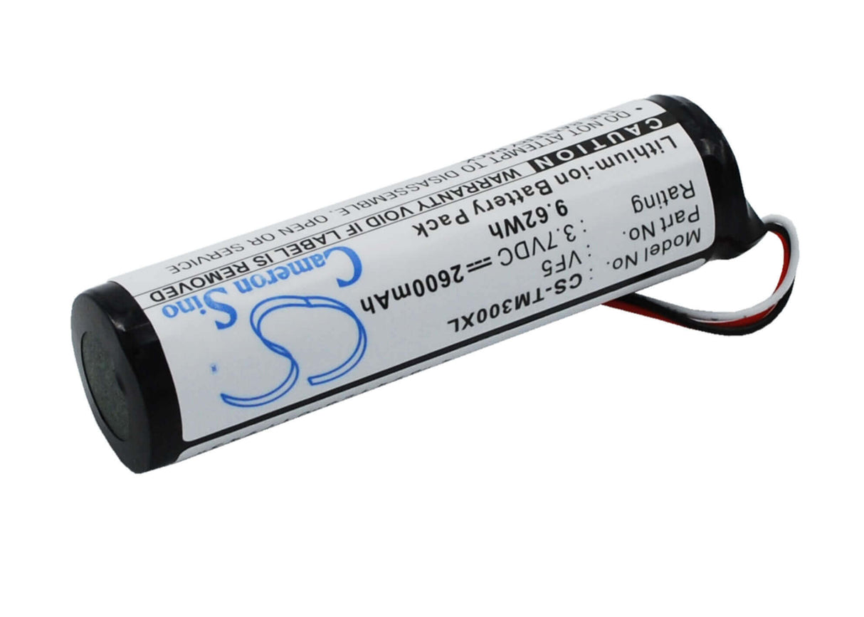 3.7V, Li-ion, 2600mAh, GPS battery fits Tomtom, Vf5, Go 300, Go 400, 9.62Wh GPS, Navigator Cameron Sino Technology Limited