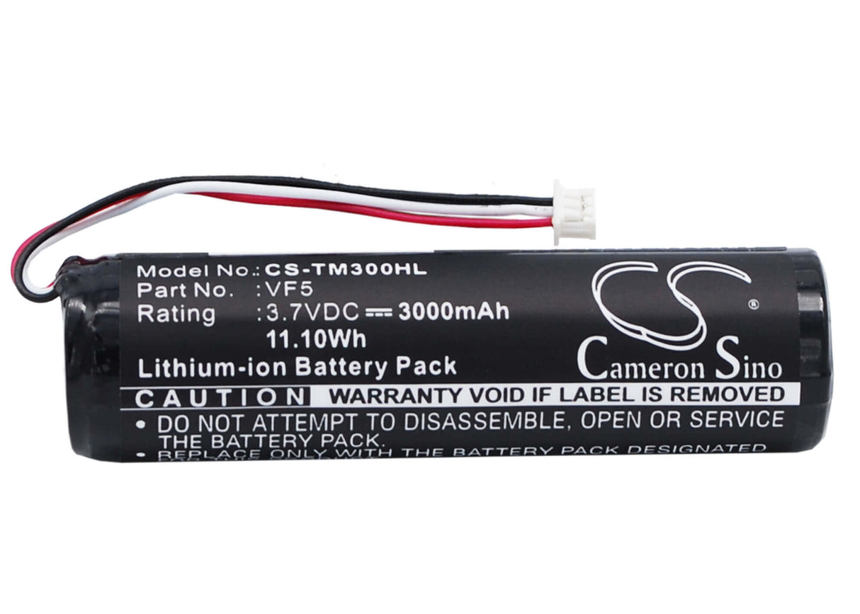 3,7V, Li-ion, 3000mAh, batterie GPS compatible avec Tomtom, Vf5, Go 300, Go 400, 11,1Wh GPS, Navigator Cameron Sino Technology Limited