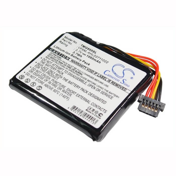 3,7V, Li-ion, 1000mAh, batterie GPS compatible Tomtom, Ahl03711022, 4eh45, 4eh51, 3,7Wh GPS, Navigateur Cameron Sino Technology Limited