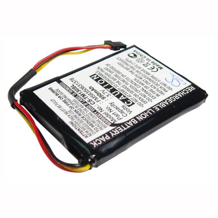 3.7V, Li-ion, 950mAh, batterie GPS compatible avec Tomtom, Fm58350631376, One 125, One 130, 3.52Wh GPS, Navigator Cameron Sino Technology Limited