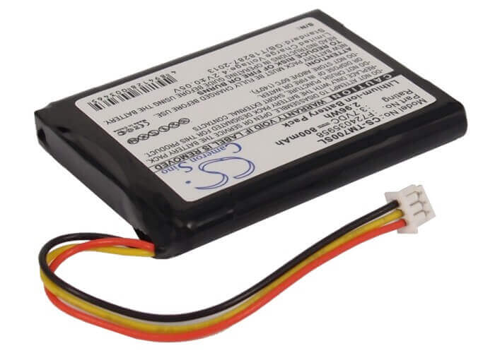 3,7V, Li-ion, 800mAh, batterie GPS compatible Tomtom, F702019386, Édimbourg, One 3ème, 2,96Wh GPS, Navigateur Cameron Sino Technology Limited