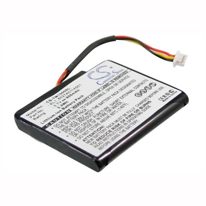 3,7V, Li-ion, 900mAh, Batterie GPS compatible avec Tomtom, 6027a0114501, Via 1400m, Via 1405, 3.33Wh GPS, Navigateur Cameron Sino Technology Limited
