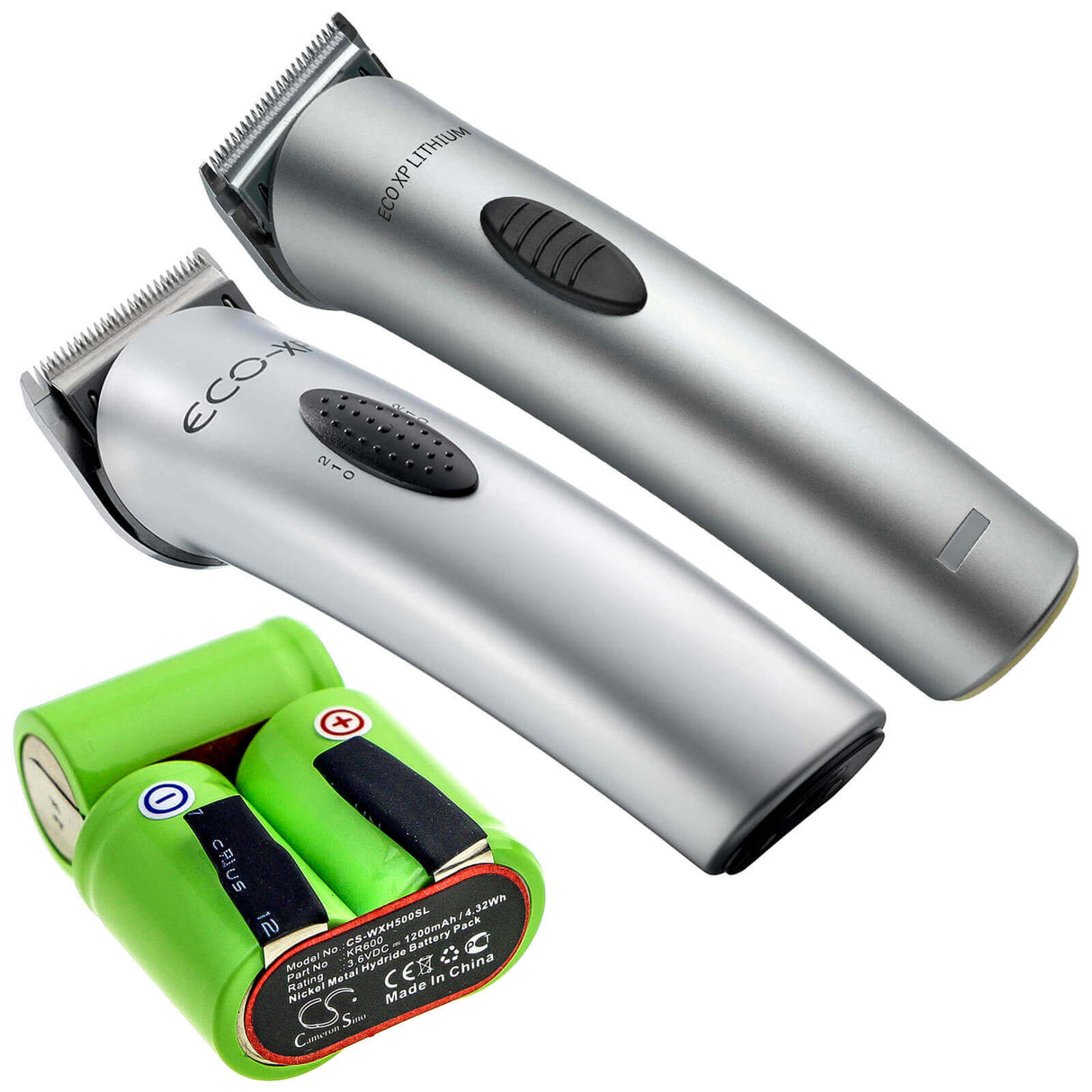 3.6V, Ni-MH, 1200mAh, Shaver battery fits Tondeo, Wella, Kr600, Eco Xp, Eco Xp Profi, 4.32Wh Shaver Cameron Sino Technology Limited