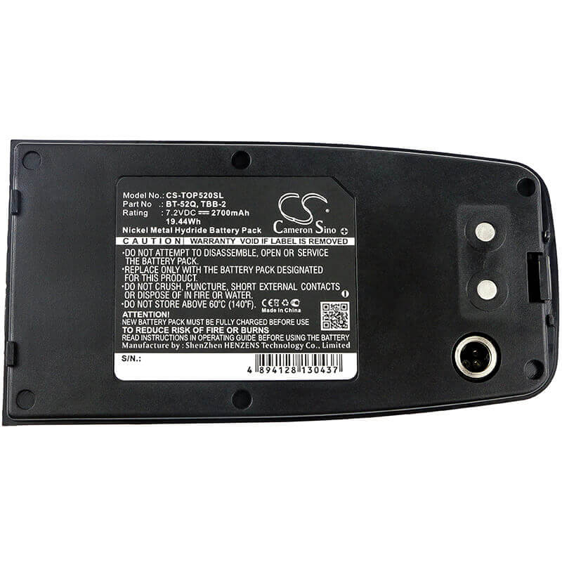 Equipment Battery for Topcon, Cts-3000, Gpt-1000, Gpt-1003, Gpt-2000, Gpt-3000, Gpt3000w 7.2v, 2700mah - 19.44wh Equipment, Survey, Test Cameron Sino Technology Limited