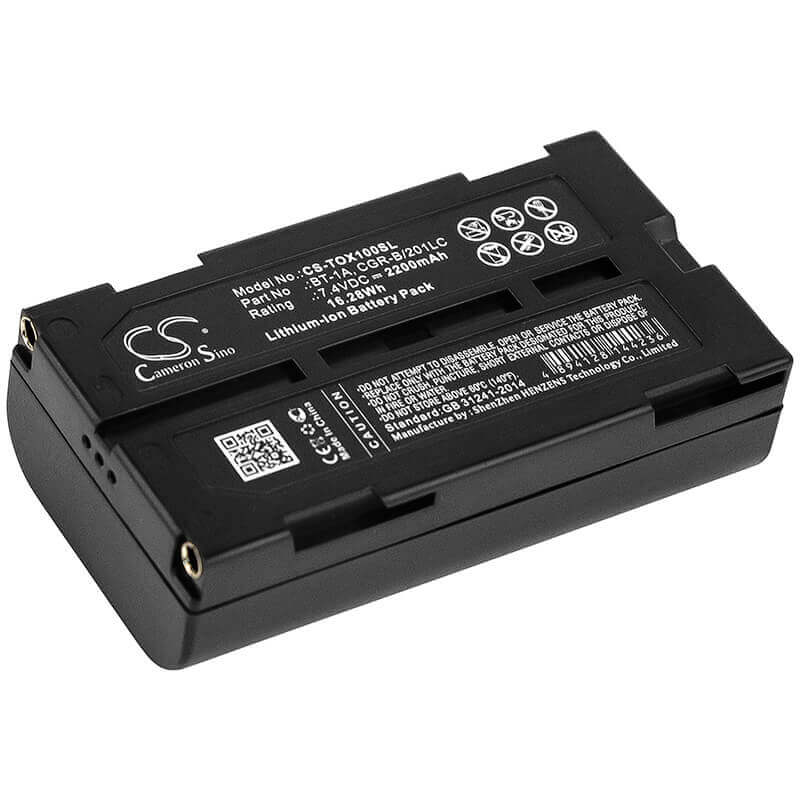 Equipment Battery for Topcon, Gp-sx1, Sx-1 7.4v, 2200mah - 16.28wh Equipment, Survey, Test Cameron Sino Technology Limited