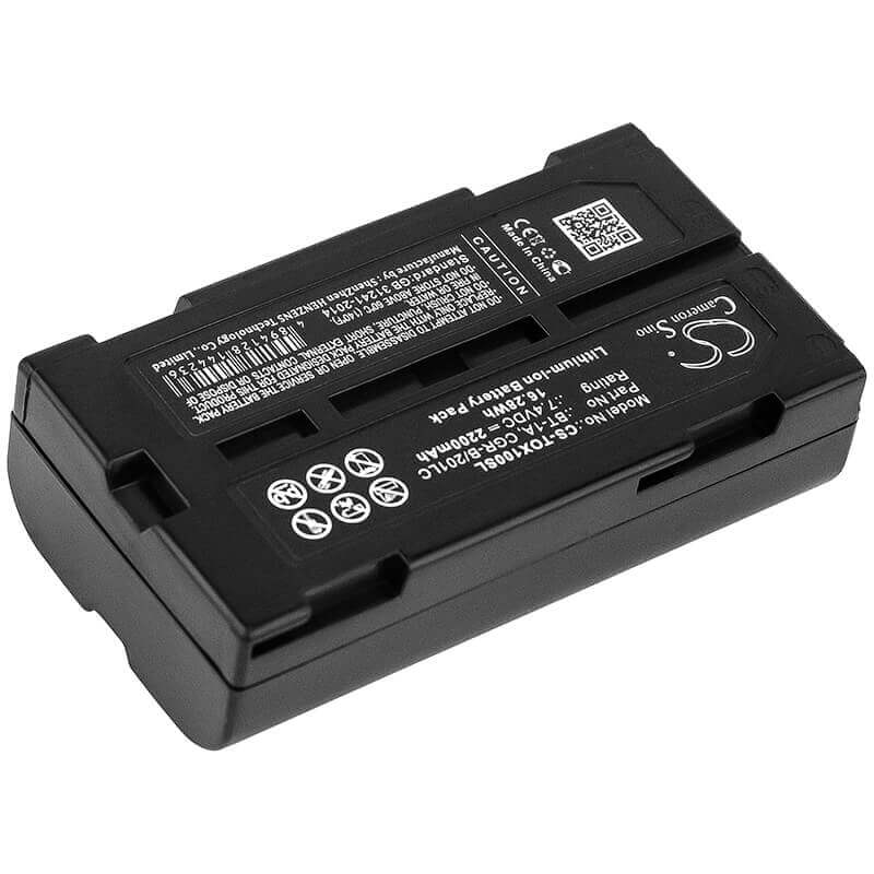 Equipment Battery for Topcon, Gp-sx1, Sx-1 7.4v, 2200mah - 16.28wh Equipment, Survey, Test Cameron Sino Technology Limited
