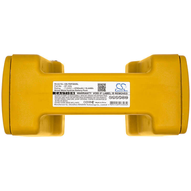 7.2V, Ni-MH, 2700mAh, Equipment battery fits Topcon, Bt-30q, GTS-500, Gts-501, 19.44Wh Equipment, Survey, Test Cameron Sino Technology Limited