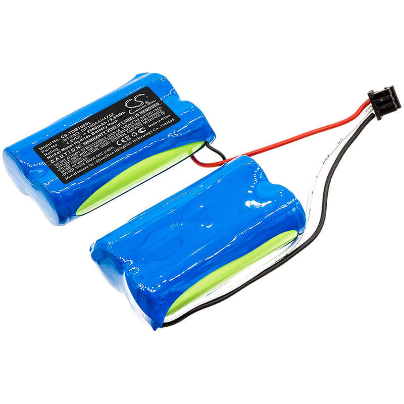 4.8V, Ni-MH, 2000mAh, Equipment battery fits Topcon, Bt-68q, LS-B100, Ls-b100 Machine Control Laser, 9.6Wh Equipment, Survey, Test Cameron Sino Technology Limited