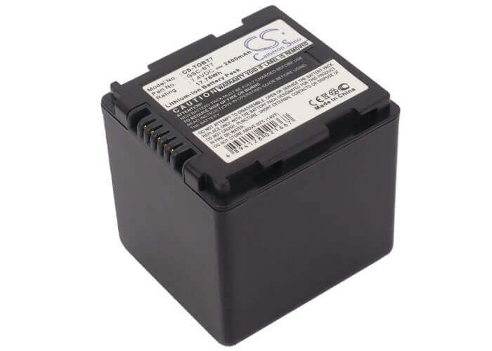 Battery For Toshiba Gigashot Gsc-a100f, Gigashot Gsc-a40f, 7.4v, 2400mah - 17.76wh Camera Cameron Sino Technology Limited (Suspended)