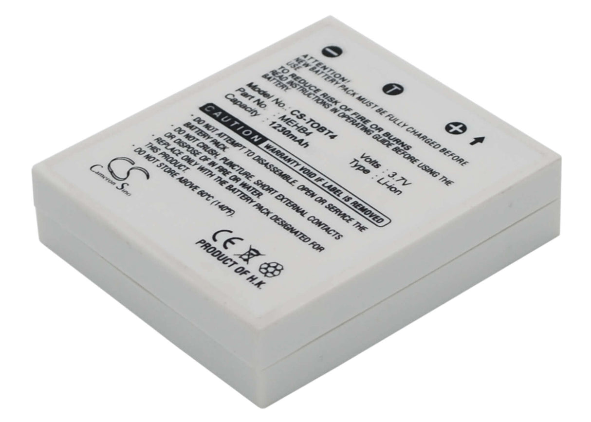 3.7V, Li-ion, 1230mAh, Equipment battery fits Toshiba, Mehbt4, gigashot V10, 4.55Wh Equipment, Survey, Test Cameron Sino Technology Limited (Suspended)