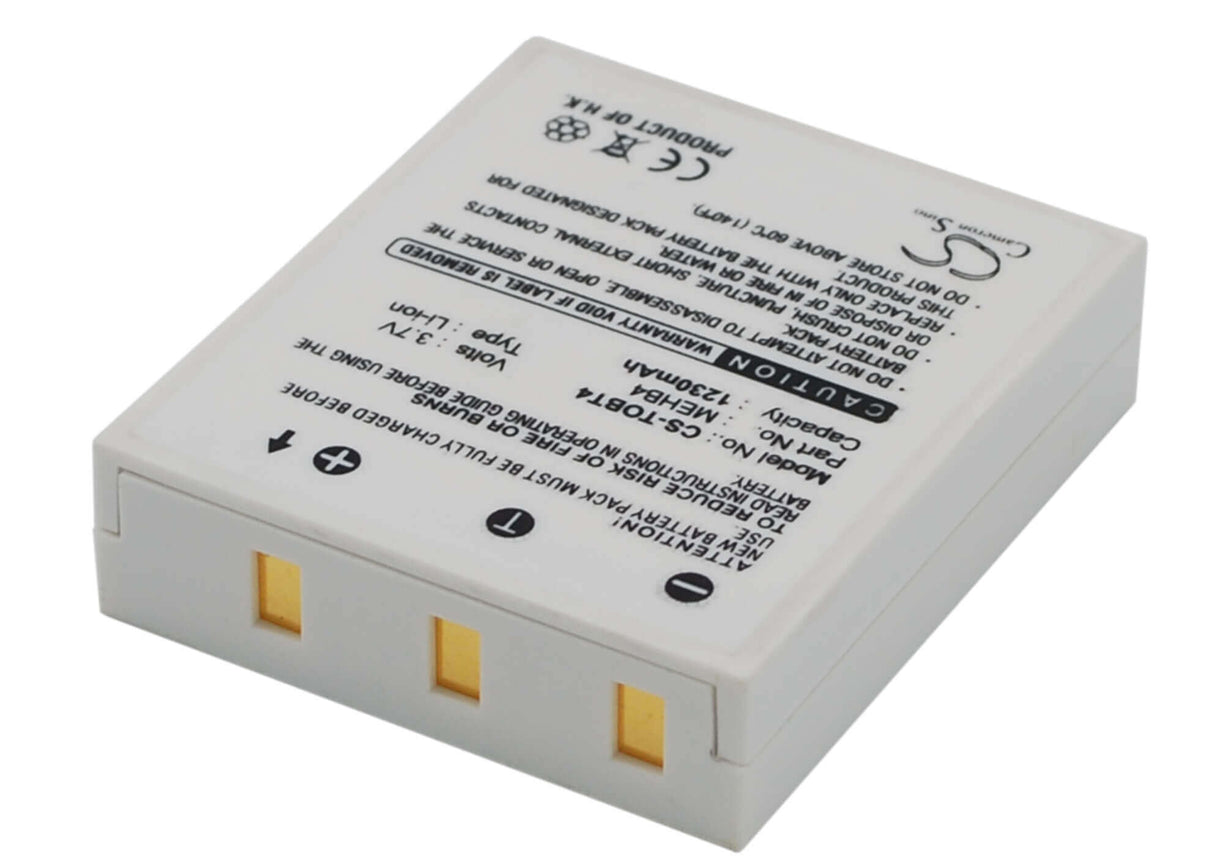 3.7V, Li-ion, 1230mAh, Equipment battery fits Toshiba, Mehbt4, gigashot V10, 4.55Wh Equipment, Survey, Test Cameron Sino Technology Limited (Suspended)