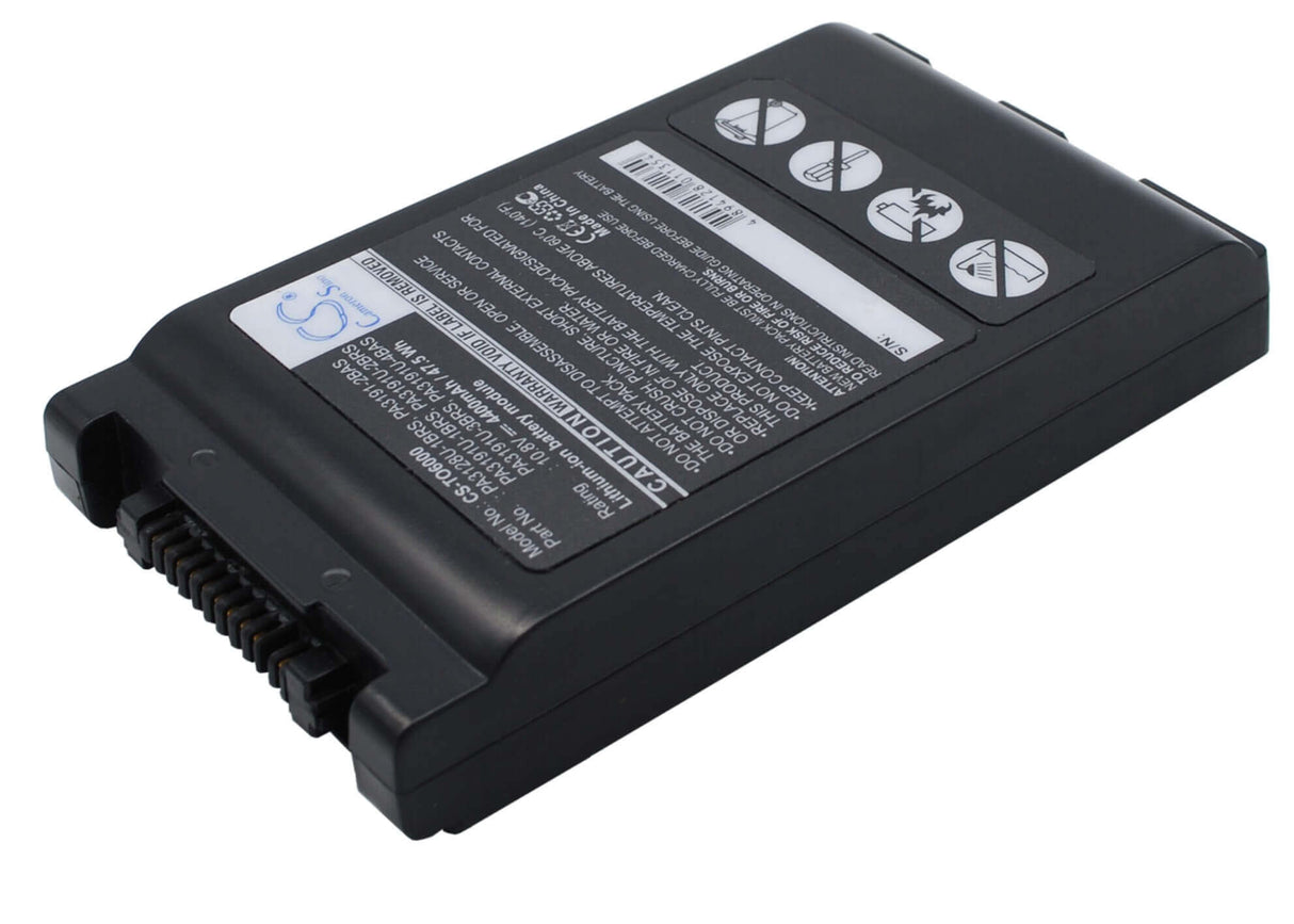 Battery For Toshiba, Portege 4000, Portege M200, Portege M200-102 10.8v, 4400mah - 47.52wh Notebook, Laptop Cameron Sino Technology Limited