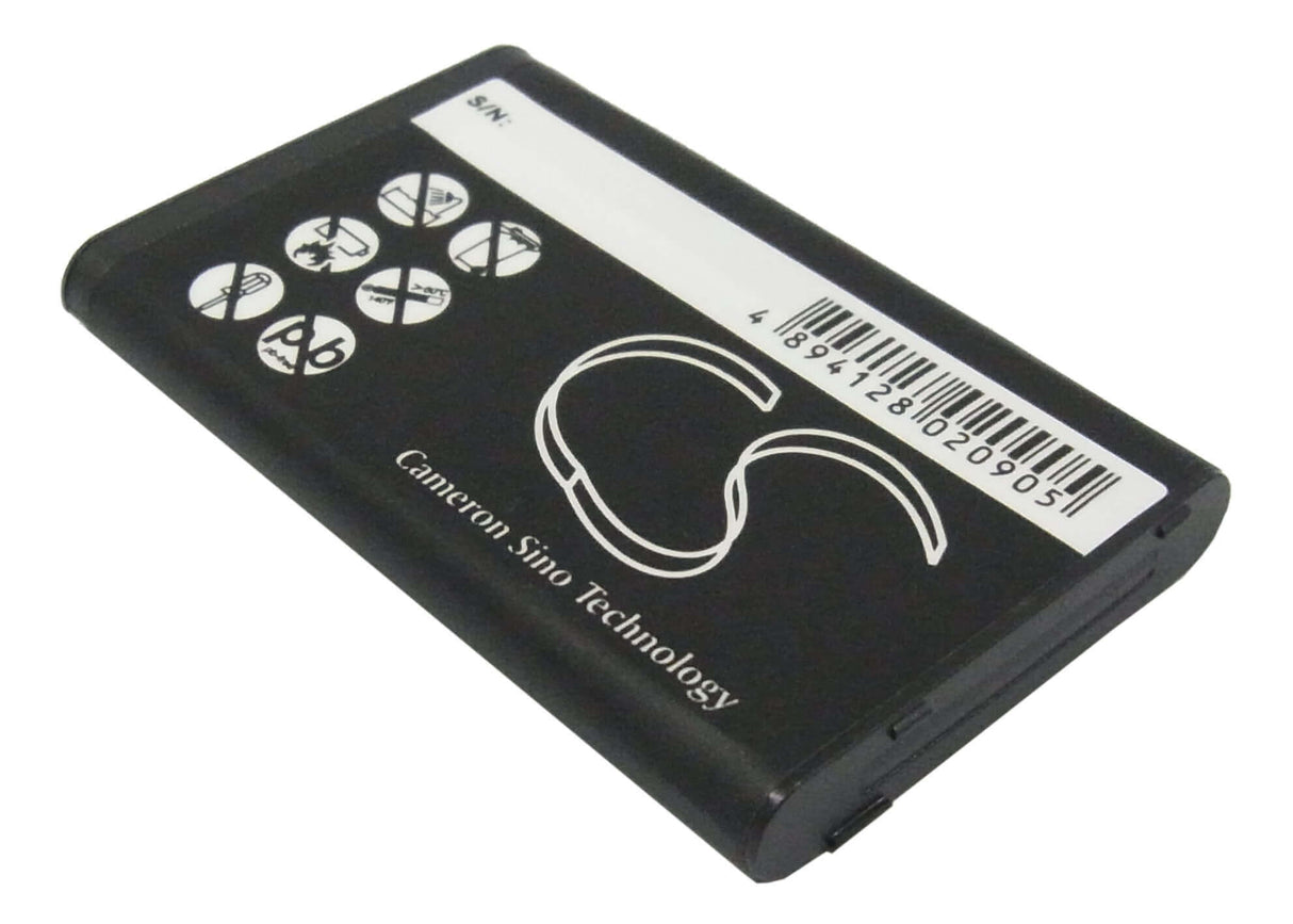 3,7V, Li-ion, 1200mAh, batterie de smartphone compatible avec Toshiba, 15688, Portege G500, 4,44Wh Mobile, Smartphone Cameron Sino Technology Limited (Smartphone)