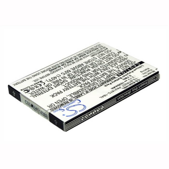 3,7V, Li-Polymer, 1530mAh, batterie de smartphone compatible avec Toshiba, Pa3187c-1bal, Portege G810, 5,66Wh Mobile, SmartPhone Cameron Sino Technology Limited (Suspendu)