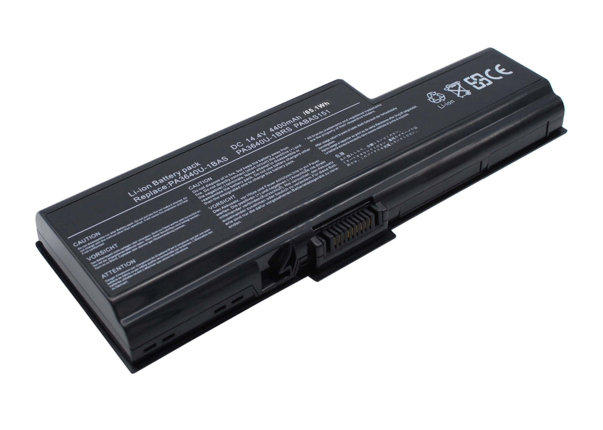 Battery For Toshiba, Qosmio F50, Qosmio F50-01u, Qosmio F501 14.4v, 4400mah - 63.36wh Notebook, Laptop Cameron Sino Technology Limited